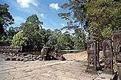 Preah Khan temple - the lantern causeway that leads to the east entrance.